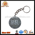 Antique Color Metal Coin Keychain For Personalized Mark